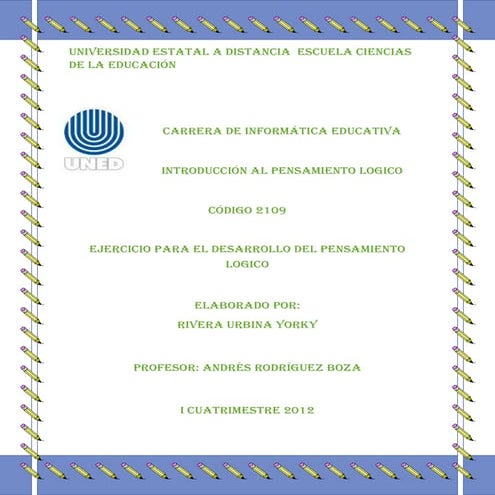 Pensamiento logico yorky