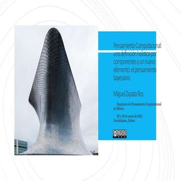 Pensamiento Computacional: una definición holística por componentes y un nuevo elemento: el pensamiento bayesiano