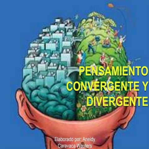 Pensamiento convergente y divergente