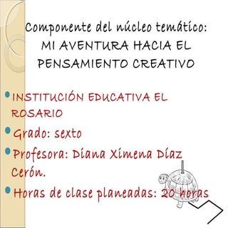 Pensamiento creativo 