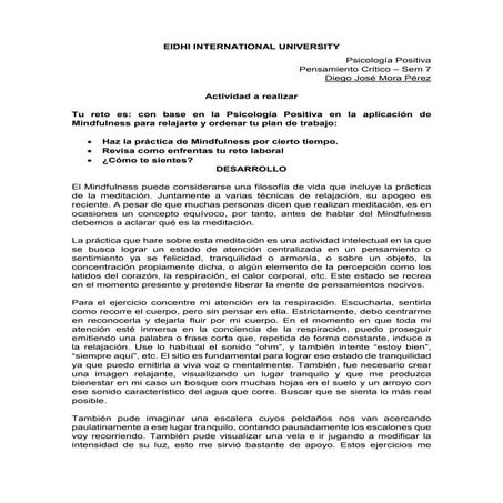 Pensamiento critico sem 7