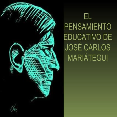 Pensamiento Educativo de Mariátegui