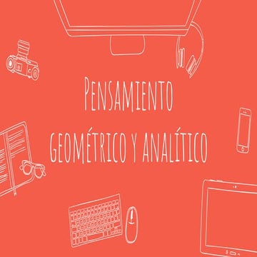 Pensamiento geometrico y analitico wilfrido pua