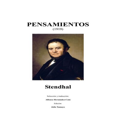 PENSAMIENTOS (1919) Stendhal | PDF