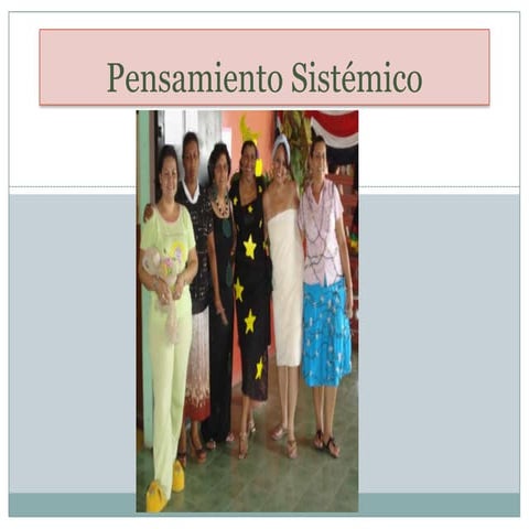 Pensamiento sistémico