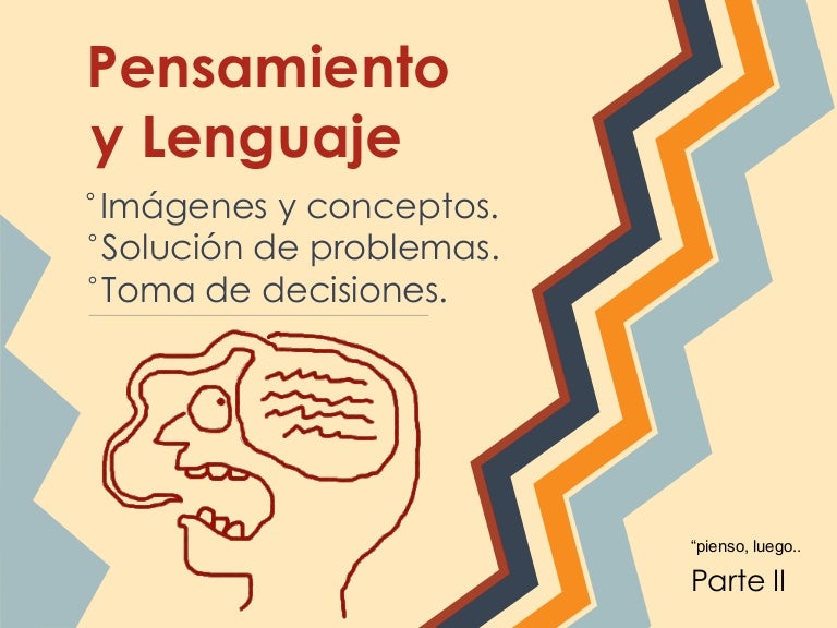 Pensamiento y lenguaje