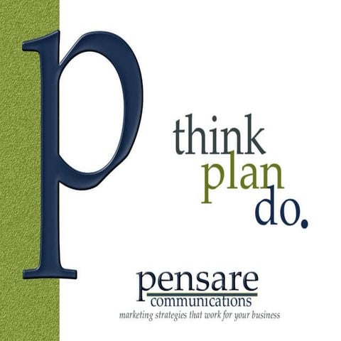 Pensare Communications   Think Plan Do