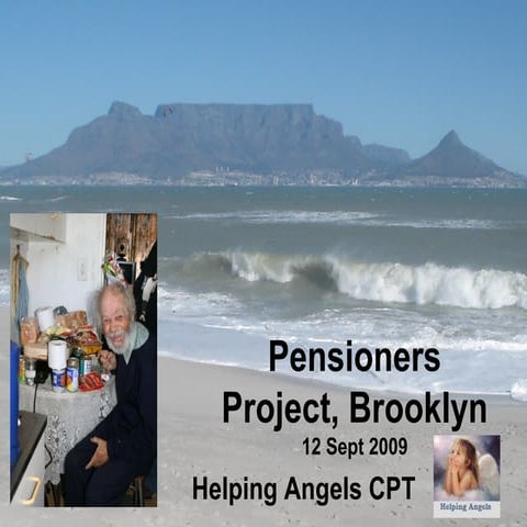 Pensioners Project, Brooklyn - 12 Sept 2009