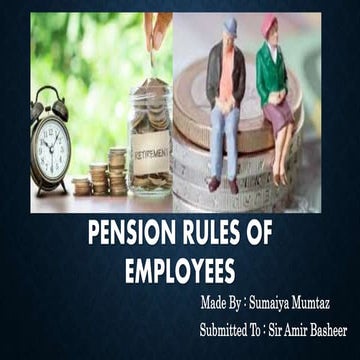 Pension rules