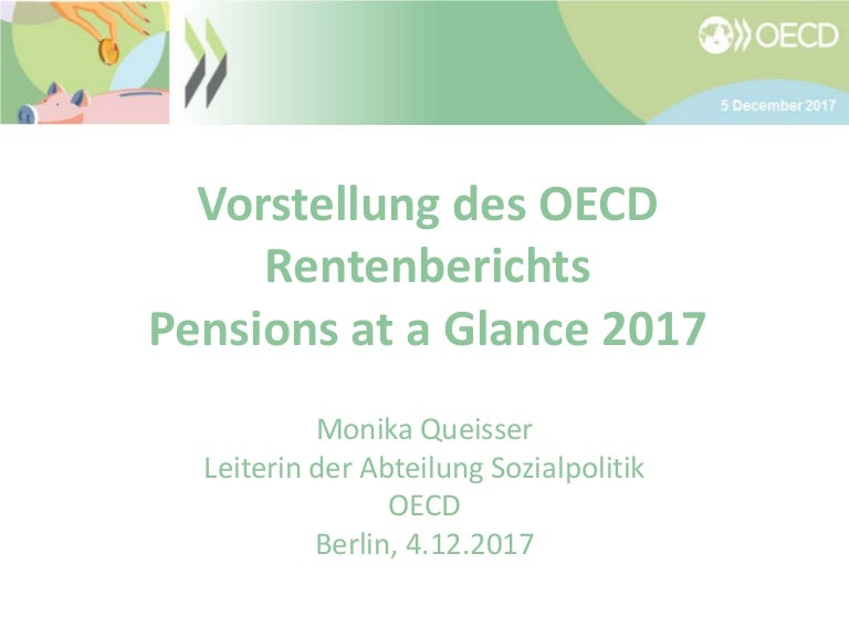 Pensions At A Glance 2017 Renten In Deutschland