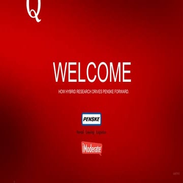 How Hybrid Research Drives Penske Forward