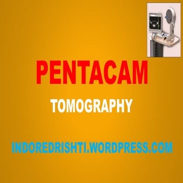 Pentacam demystified 2016