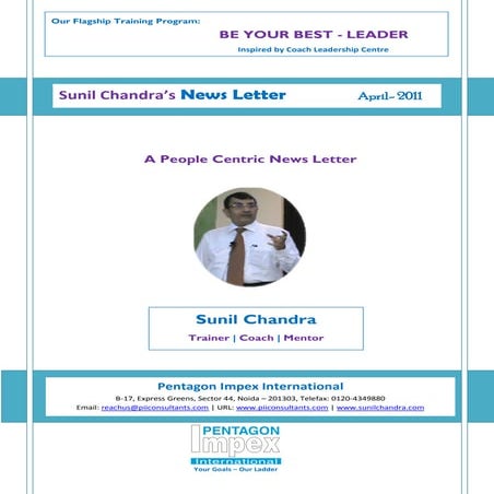 Pentagon News Letter - April 2011 Edition