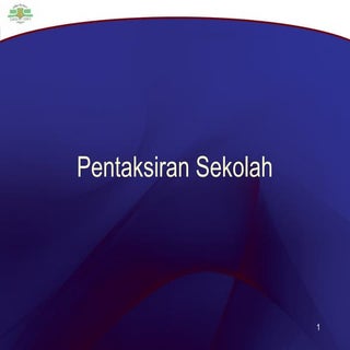 Pentaksiran sekolah