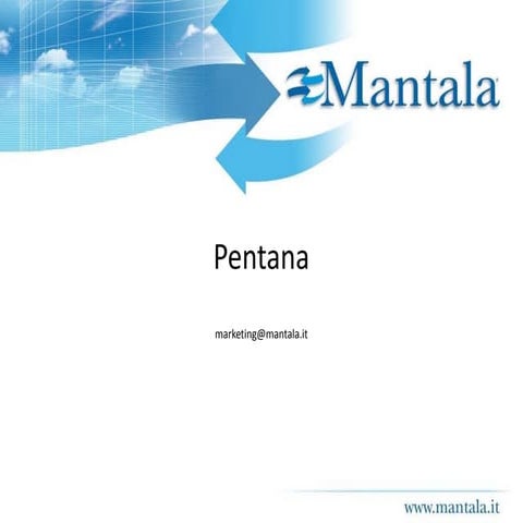 Pentana Paws - Pentana Audit Work System Presentazione Italiano Mantala