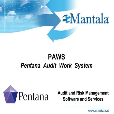 PAWS - Pentana Audit Work System software
