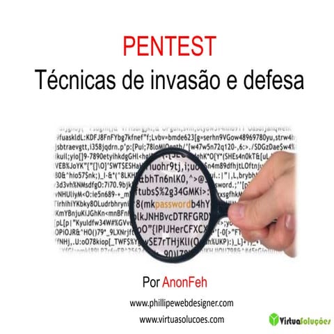 Pentest   Invasão e Defesa - AnonFeh