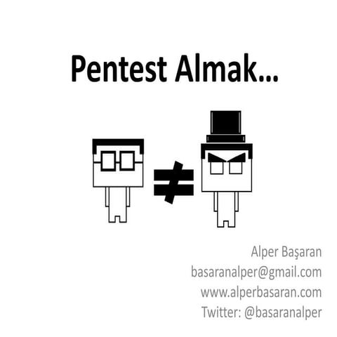 Pentest almak