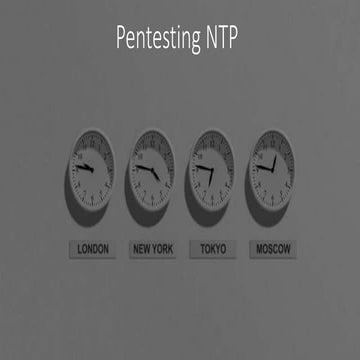 Pentesting ntp-17-02-18