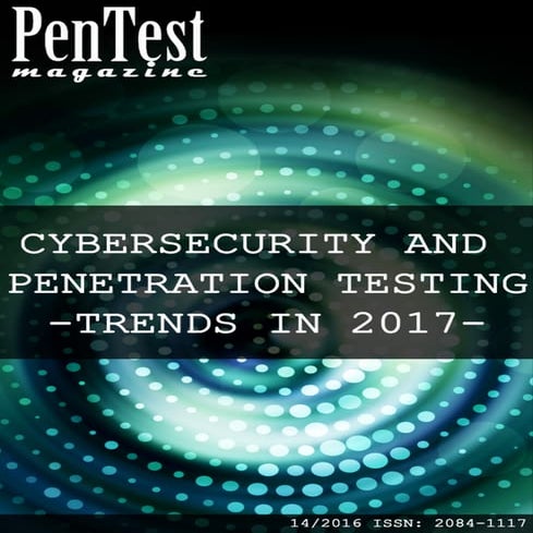 Pentest trends 2017