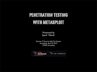 Pentest with Metasploit