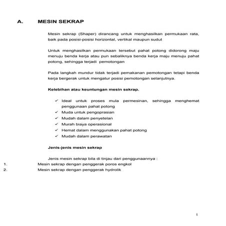 Proses Sekrap (Shaping) mesin perkakas.pdf