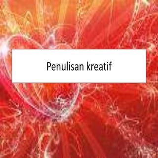 Penulisan kreatif