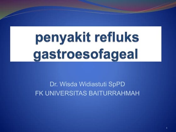 GERD | PPT