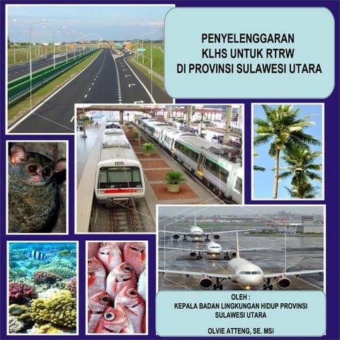 Penyelenggaraan klhs rtrw sulut