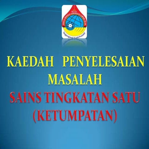 Penyelesaian masalah sains (f1)