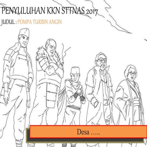 Pompa Turbin Angin - Penyuluhan