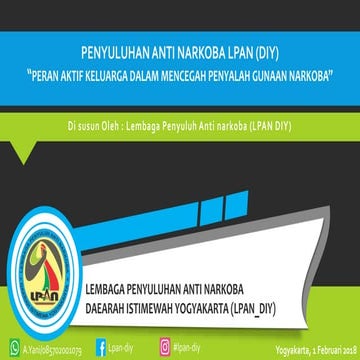 Penyuluhan Anti Narkoba LPAN (DIY)