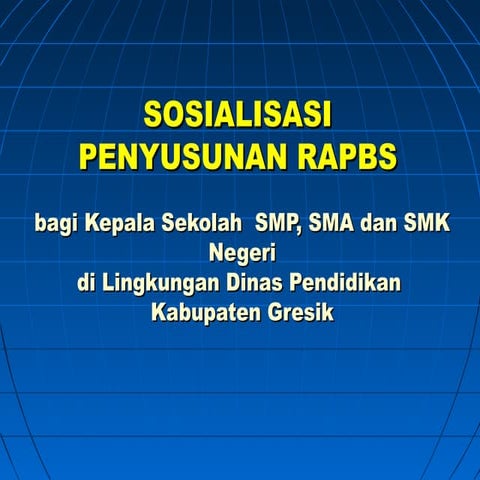 Penyusunan rapbs-gresik | PPT