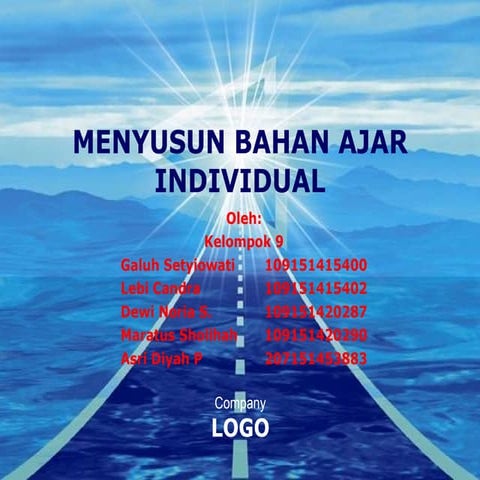 Penyusunan bahan ajar (KELOMPOK 9)