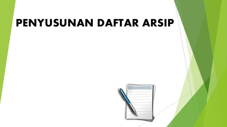 Contoh Daftar Berkas Arsip Aktif – Beinyu.com