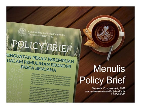 Menulis Policy Paper dan Policy Brief | PDF