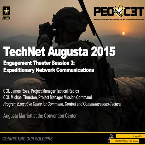 Expeditionary Network Communications (Engagement Theater Session 3): TechNet ...