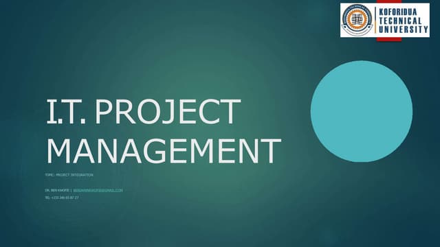 Peoject Integrationnrrjjrjrjrjsnsndnpptx