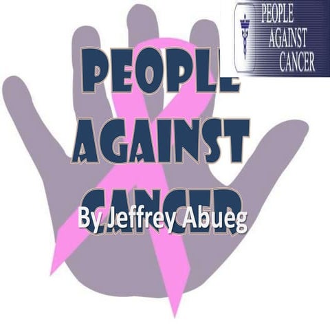 Efforts of Cancer Societies | PPTX