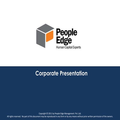 People Edge Management Corporate Deck