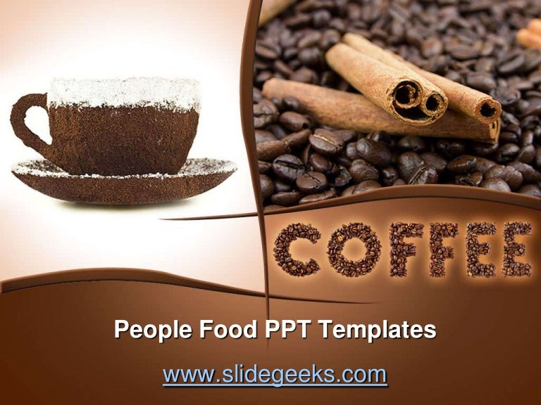 people food ppt templates people food ppt templates, Coffee Presentation Template, Presentation templates