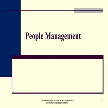 People Management