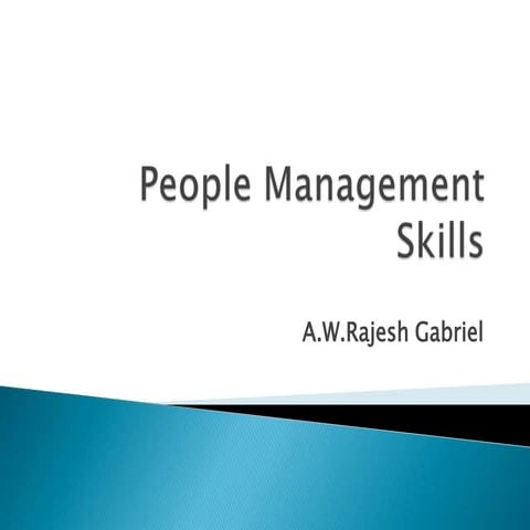 People management skills