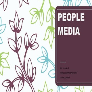 People Media ( Media and Informatio...
