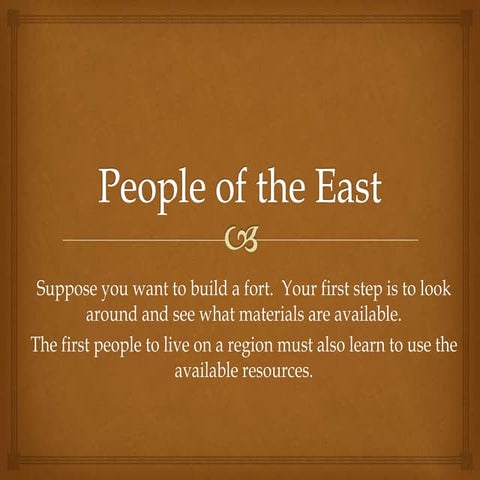 People of the East