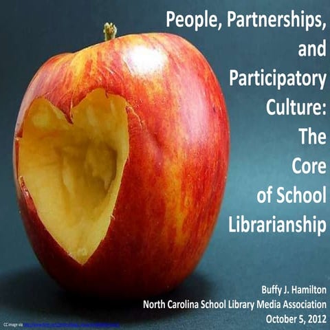 People, Partnerships, and Participatory Culture--The Core of School Librarian...