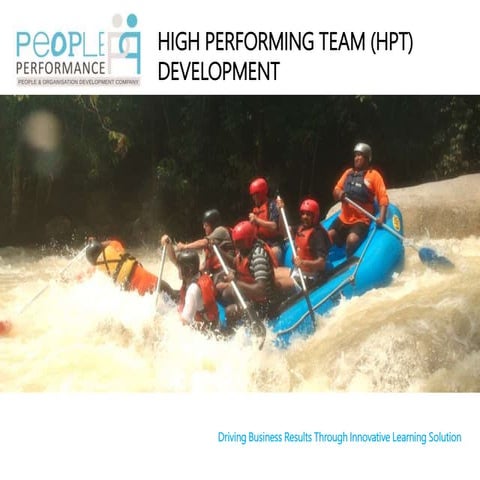 People Performance High Performance Team Development