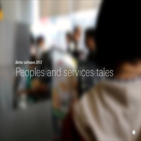 Peoples and services tales