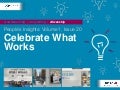 People's Insights Volume 1, Issue 20 : Celebrate What Works