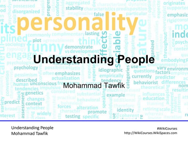 Understanding People: Personality Traits and DISC Model